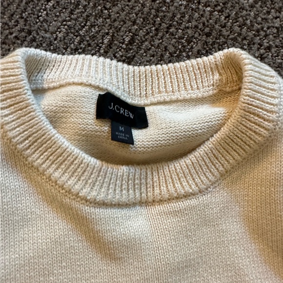 J.Crew size medium sweater, a few stains but seen as in pictures - Picture 2 of 5